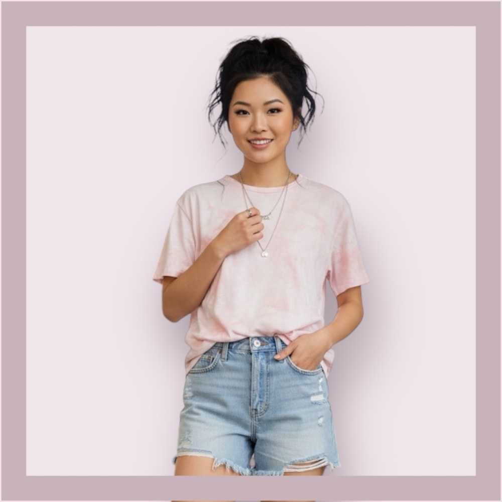 Polly Pink Tie Dye Tee